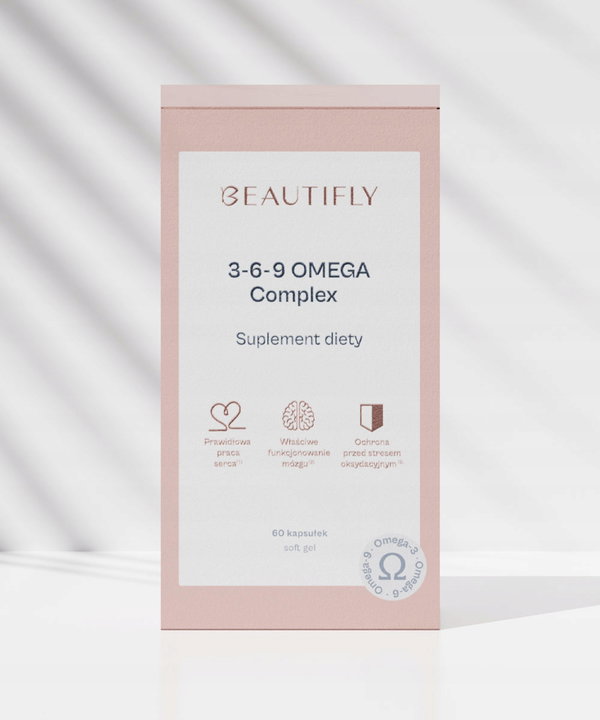 Suplement diety BEAUTIFLY 3-6-9 OmegaComplex 60szt