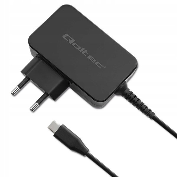 Ładowarka sieciowa QOLTEC Gan Power Pro 30W Czarny