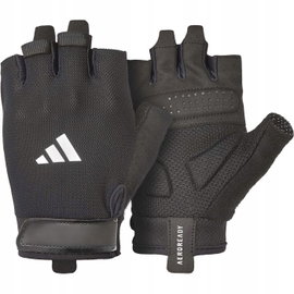 Rękawice treningowe ADIDAS Essential Training (rozmiar M) Czarno-biały
