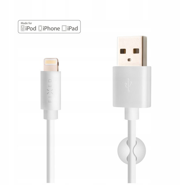Kabel USB - Lightning FIXED FIXD-UL-WH 1 m Biały
