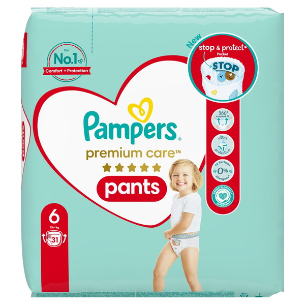 Pieluchomajtki PAMPERS Premium Care Pants 6