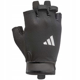 Rękawice treningowe ADIDAS Essential Training (rozmiar S) Czarno-różowy