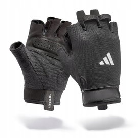 Rękawice treningowe ADIDAS Essential Training (rozmiar XS) Czarno-biały