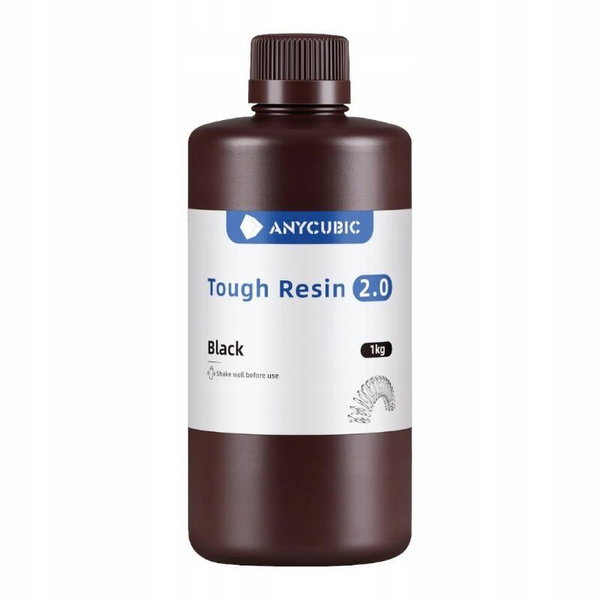 Żywica ANYCUBIC Tough Resin 2.0, 1 kg, Czarny