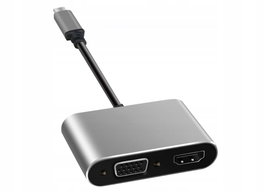Adapter USB Typ-C - HDMI/VGA ART Kabada OEM-C13