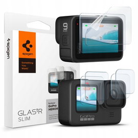Szkło hartowane + Folia SPIGEN Glas.Tr Slim do GOPro Hero 9/10/11/12 2 szt