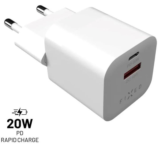 Ładowarka sieciowa FIXED FIXC20M-CU-WH 20W Biały