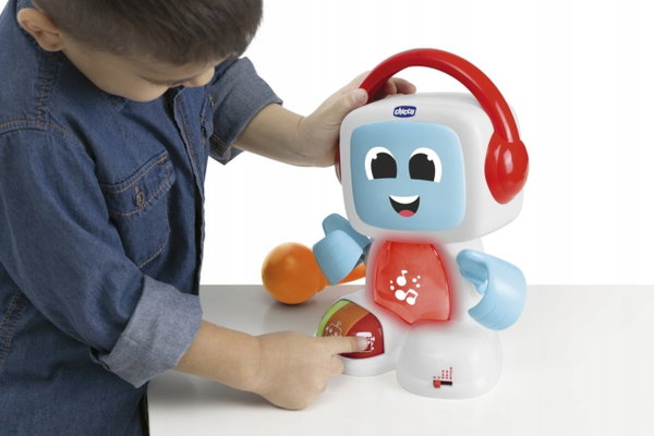 Zabawka edukacyjna CHICCO Happy Music Śpiewający robot Robit 00011853000000
