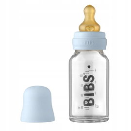 Butelka BIBS Baby Glass Bottle 110 ml Niebieski