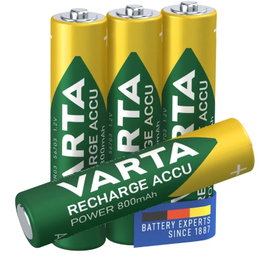 Akumulatorki AAA 800 mAh VARTA (4 szt.)