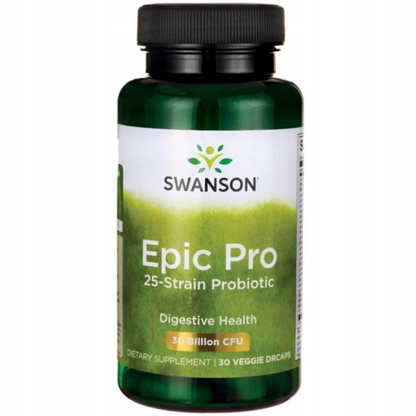 Suplement diety SWANSON Epic Pro 25 szczepów (30 kapsułek)