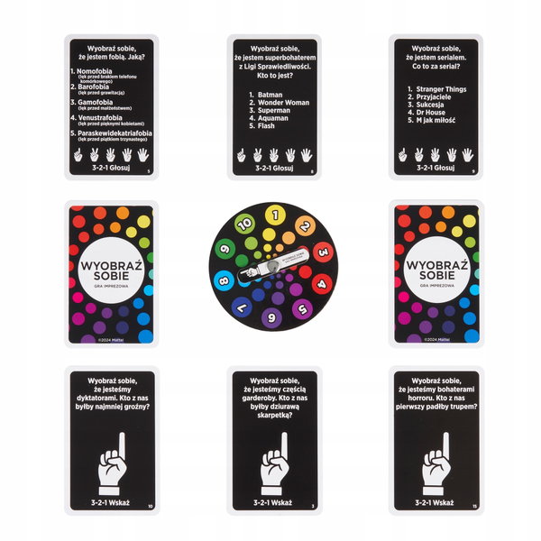 Gra towarzyska MATTEL Games Wyobraź sobie HYB63