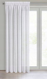 Firana gotowa EUROFIRANY Lena 140 x 270 cm Biały