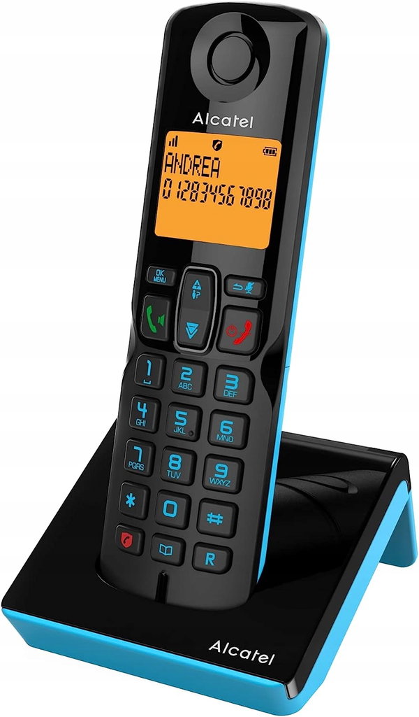 Telefon ALCATEL S280 Czarno-niebieski