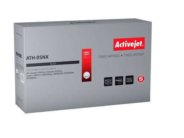 Toner ACTIVEJET do HP CE505X ATH-05NX Czarny