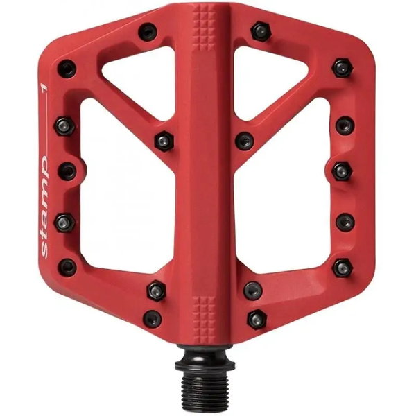 Pedały rowerowe CRANKBROTHERS Stamp 1 Small Czerwony