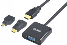 Adapter Micro/Mini HDMI - VGA UNITEK