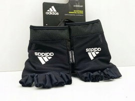 Rękawice treningowe ADIDAS Essential Adjustable (rozmiar M) Czarno-biały