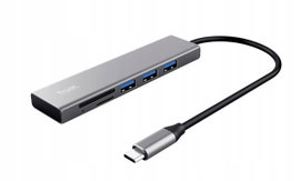 Hub TRUST Halyx 24191 USB Typu C, Pasywny