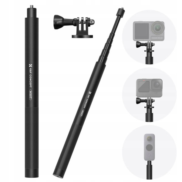 Monopod K&F CONCEPT MS07 do kamer sportowych