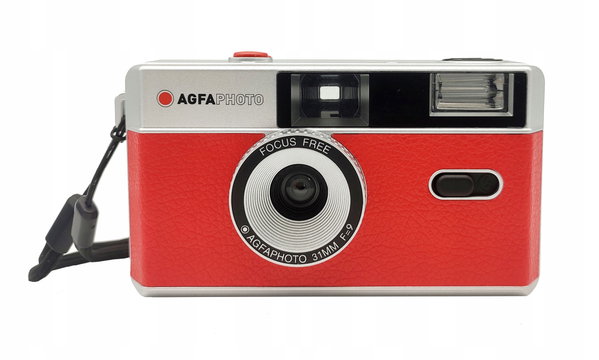 Aparat analogowy AGFAPHOTO Czerwony