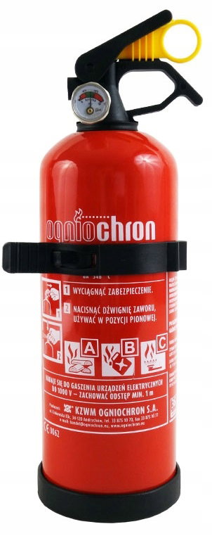 Gaśnica samochodowa OGNIOCHRON GP-1X ABC 1 kg