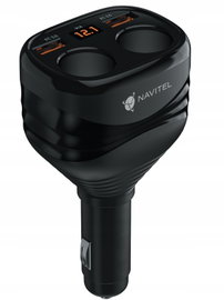 ROZDZIELACZ GNIAZDA ZAPALNICZKI NAVITEL USP55 ŁADOWARKA 12-24V