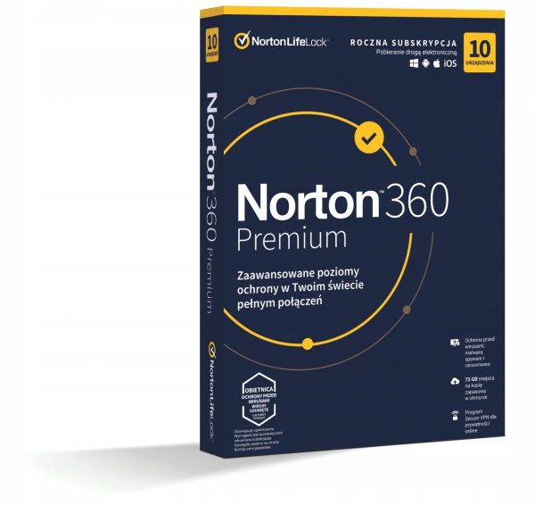 Antywirus NORTON 360 Premium