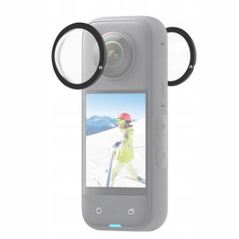 Osłona obiektywu PULUZ PU806B do Insta360 X3 2 sztuki