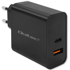 Ładowarka sieciowa QOLTEC Super Quick PD 65W Czarny