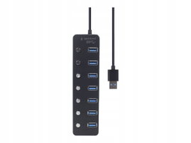 Hub GEMBIRD UHB-U3P7P-01 USB 3.2 Gen. 1, Pasywny