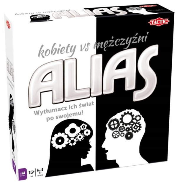 Gra planszowa TACTIC Alias Kobiety vs Mężczyźni 53703