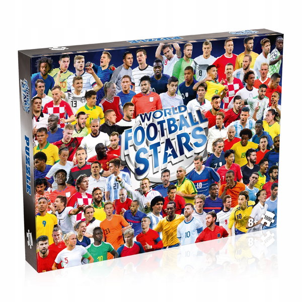 Puzzle WINNING MOVES World Football Stars WM03897-ML1-6 (1000 elementów)