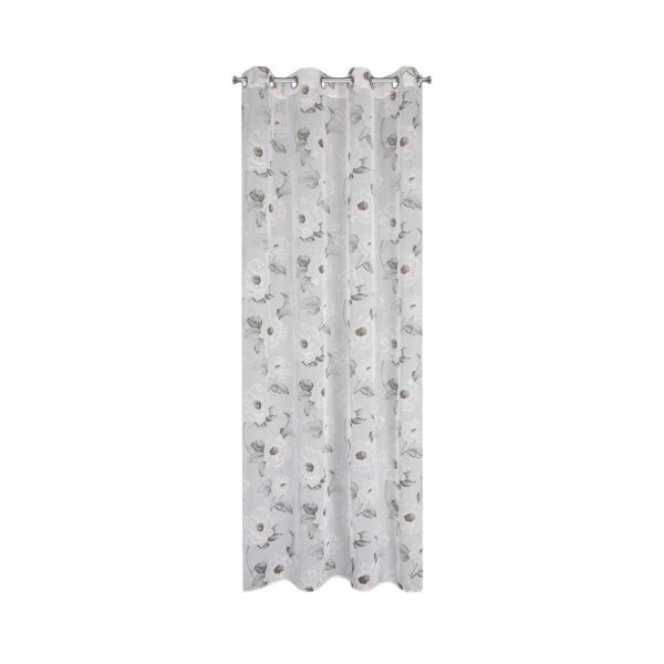 Firana gotowa EUROFIRANY Bessy 140 x 250 cm Biało-różowy