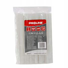 Klej do pistoletu na gorąco PROLINE 42901 Wkłady (50 szt.) Przezroczysty