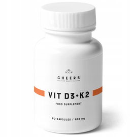 Witamina D3 + K2 CHEERS (60 kapsułek)