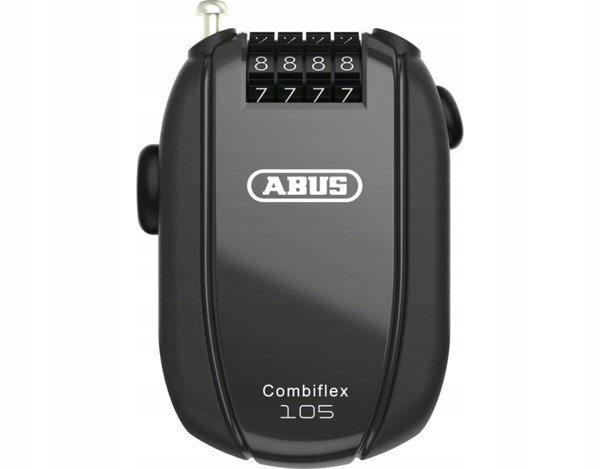 Zapięcie rowerowe ABUS Combiflex Rest 105 + CHR Linka Czarny