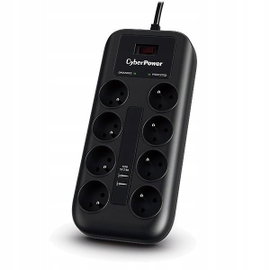 Listwa CYBERPOWER P0820SUF0-FR (1.8 m) czarna