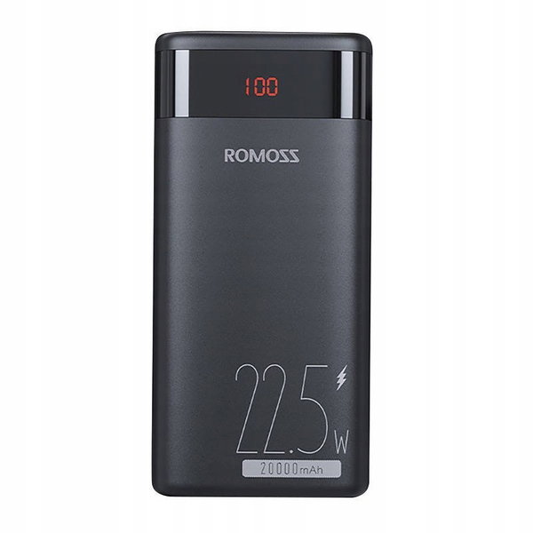 Powerbank ROMOSS Ares 20PF 20000 mAh 22.5W Czarny