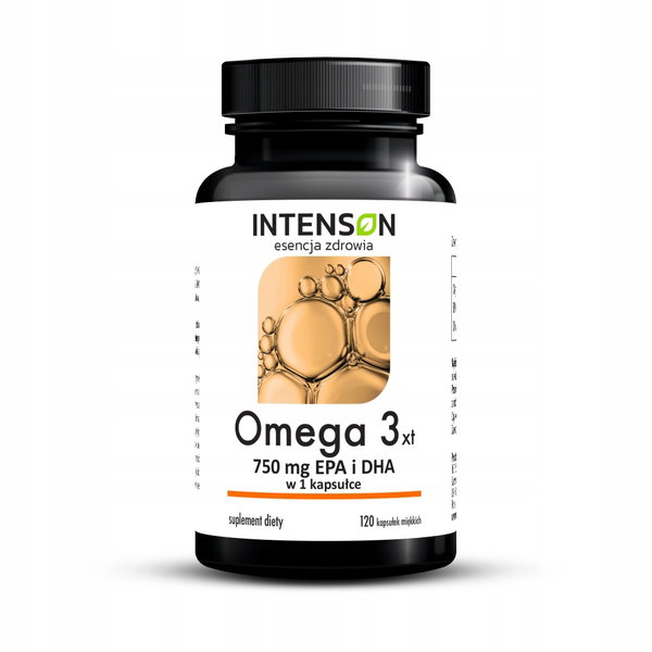 Kwasy Omega-3 INTENSON EPA i DHA (120 kapsułek)
