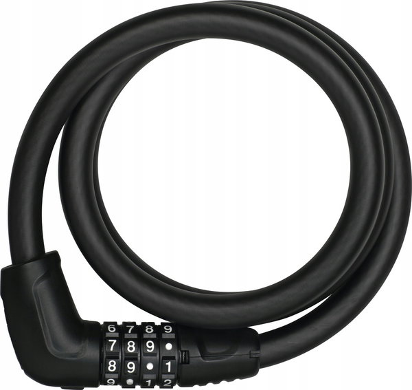 Zapięcie rowerowe ABUS Tresor 6412C/120 Linka Czarny