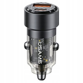 Ładowarka samochodowa USAMS C39 60W Fast Charge Czarny