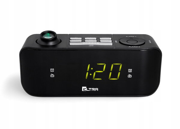 Radiobudzik ELTRA Kasia 203P Czarny