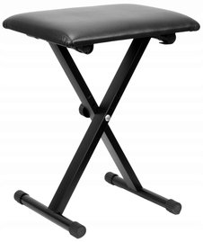 Ławka fortepianowa MUSICMATE MM-K25 Czarny