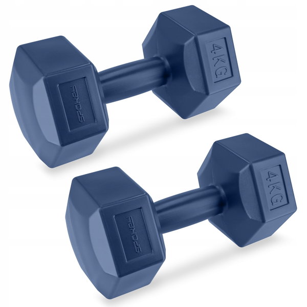 Zestaw hantli SPOKEY Monster (2 x 4 kg)