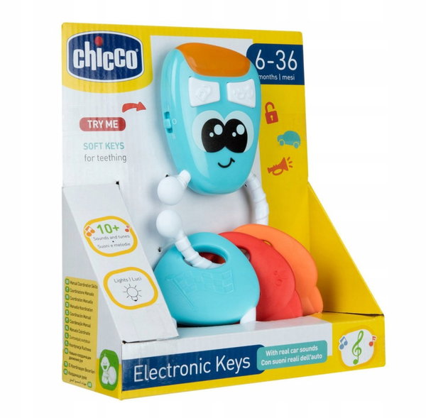 Zabawka interaktywna CHICCO Baby Senses Elektroniczne Kluczyki