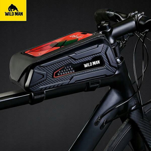 Torba rowerowa na ramę WILDMAN M90 Czarny