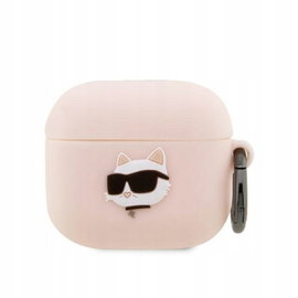 Etui na słuchawki KARL LAGERFELD Silicone Choupette 3D do Apple AirPods 3