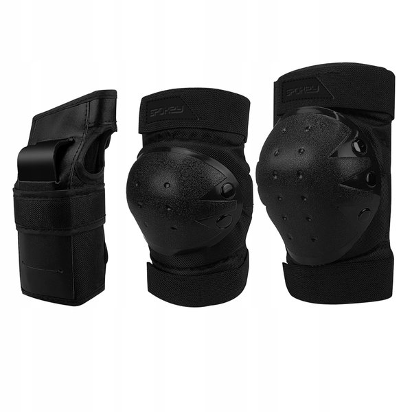 Ochraniacze SPOKEY Shield Pro Czarny (rozmiar S)