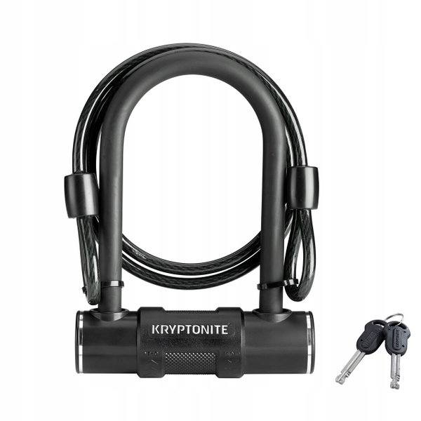 Zapięcie rowerowe KRYPTONITE K000648 Mini U-lock Czarny